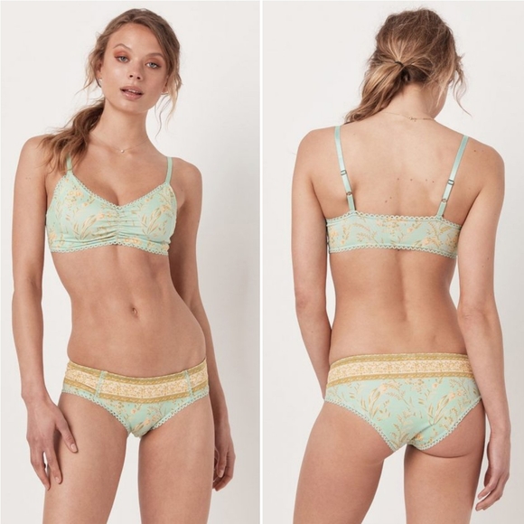New spell designs maisie bralette turquoise S bra - Picture 2 of 11